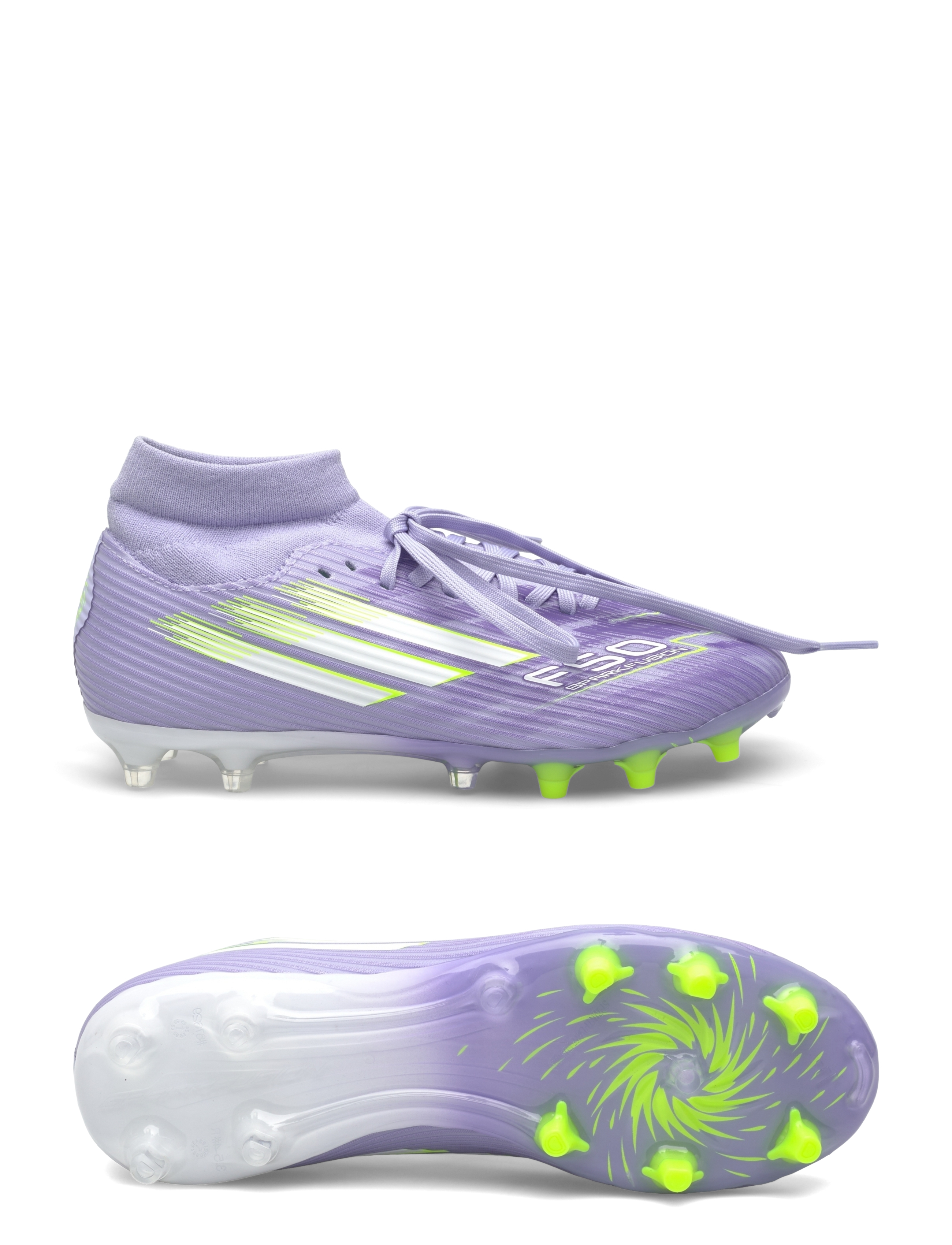 adidas Performance F50 SPARKFUSION LEAGUE FG/AG - Fotballsko - VIOTON/LUCLEM/PURRUS / purple