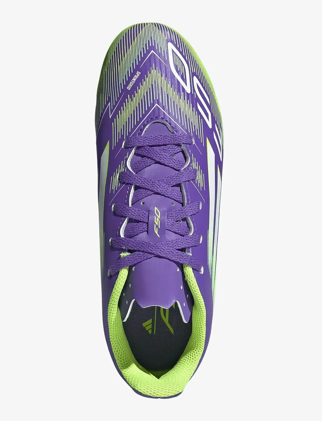 adidas Performance - F50 CLUB FG/MG J - fotbollsskor - purrus/ftwwht/luclem - 4