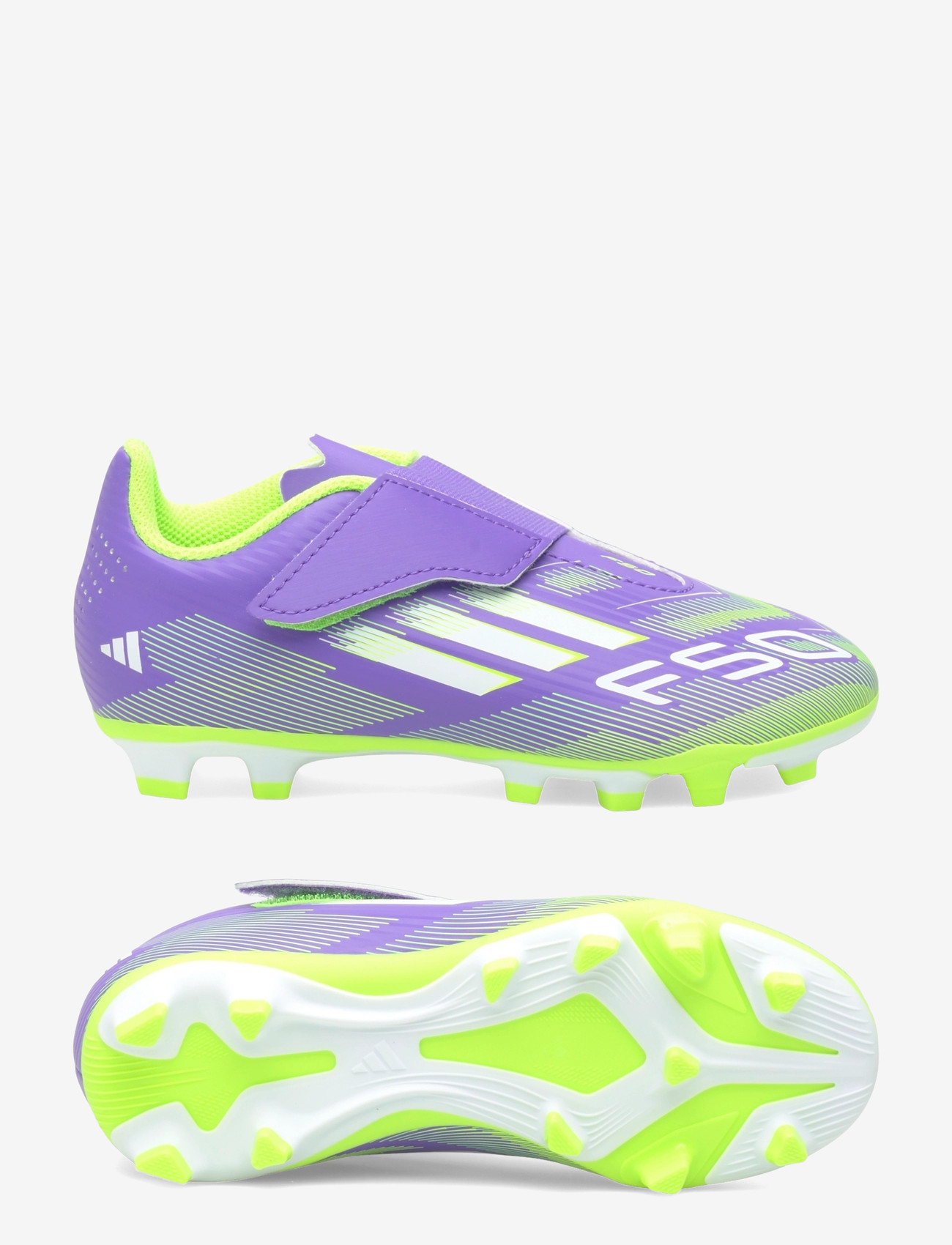adidas Performance - F50 CLUB VEL FG/MG J - fußballstiefel - purrus/ftwwht/luclem - 0