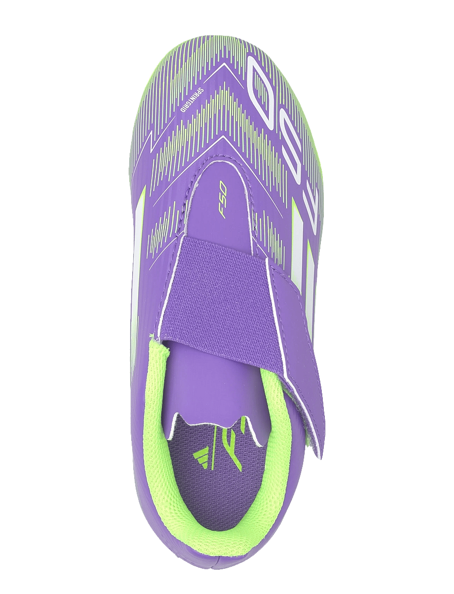 adidas Performance - F50 CLUB VEL FG/MG J - purrus/ftwwht/luclem - 3