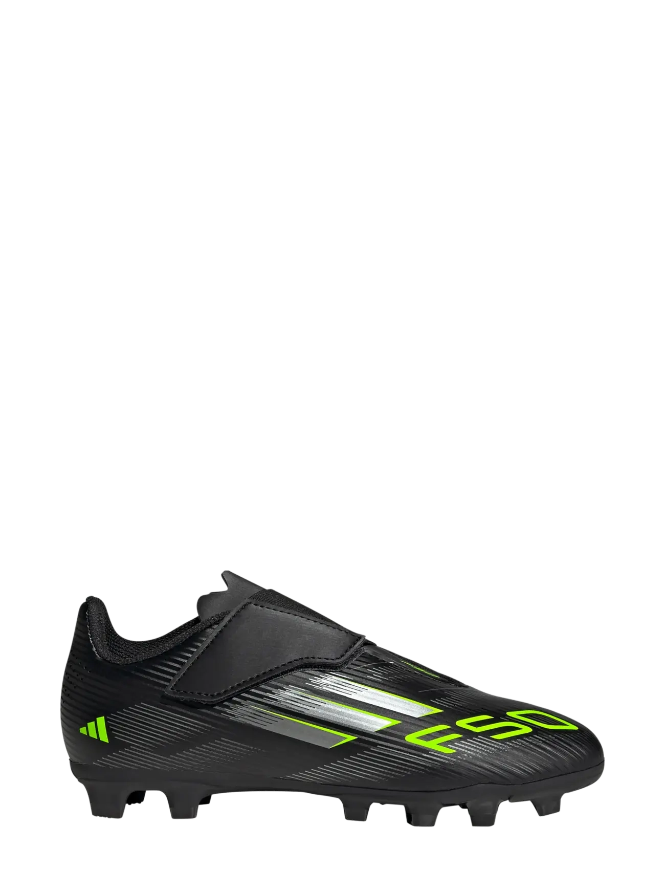 adidas Performance - F50 CLUB VEL FG/MG J - cblack/ironmt/luclem - 1