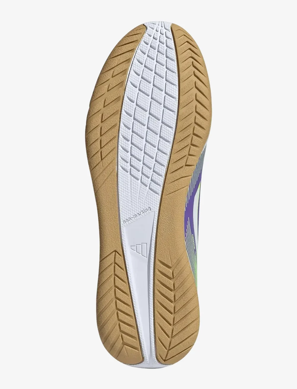 adidas Performance - F50 CLUB IN J - löparskor - purrus/ftwwht/luclem - 5