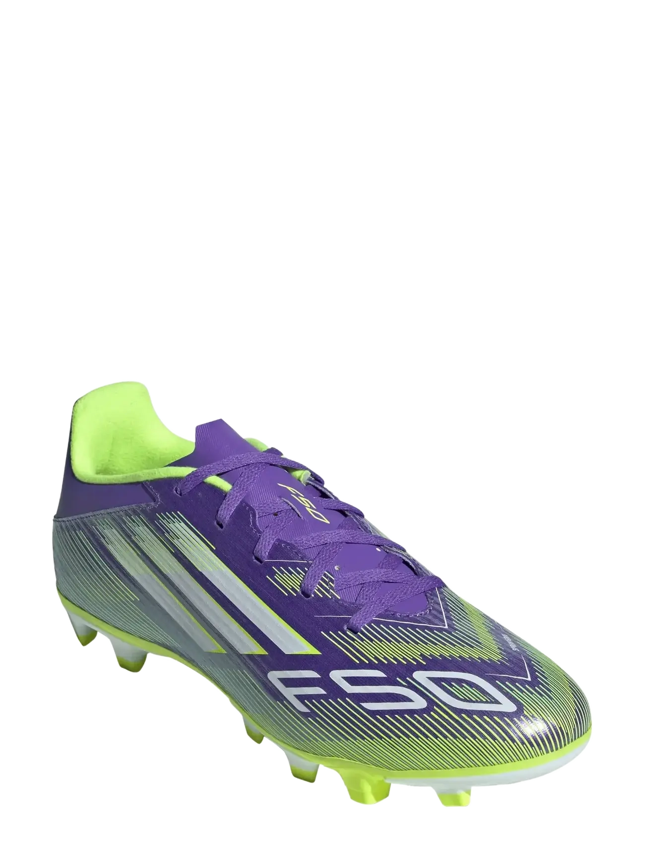 adidas Performance - F50 CLUB FG/MG - fotbollsskor - purrus/ftwwht/luclem - 0