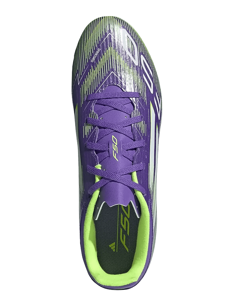 adidas Performance - F50 CLUB FG/MG - fotbollsskor - purrus/ftwwht/luclem - 4