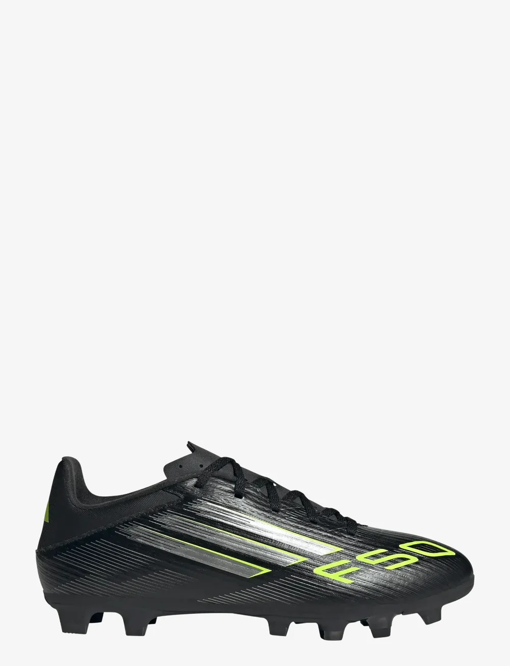 adidas Performance - F50 CLUB FG/MG - jalgpalli puutsad - cblack/ironmt/luclem - 1