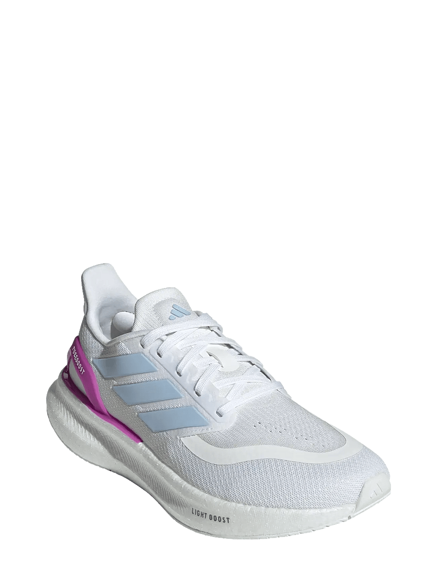adidas Performance - PUREBOOST 5 W - løbesko - ftwwht/globlu/purbur - 0
