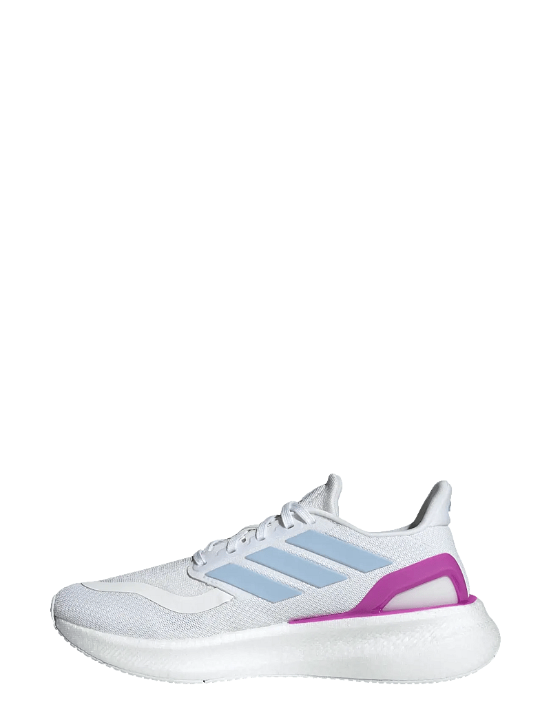 adidas Performance - PUREBOOST 5 W - löparskor - ftwwht/globlu/purbur - 2