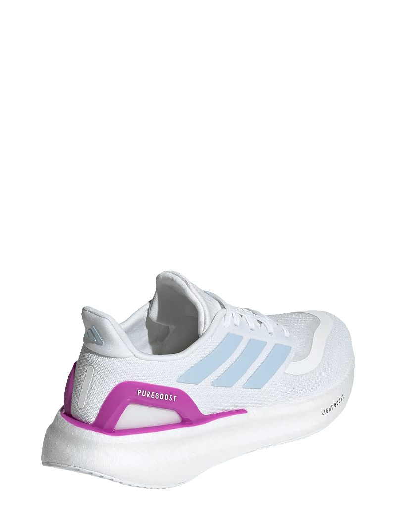 adidas Performance - PUREBOOST 5 W - löparskor - ftwwht/globlu/purbur - 3