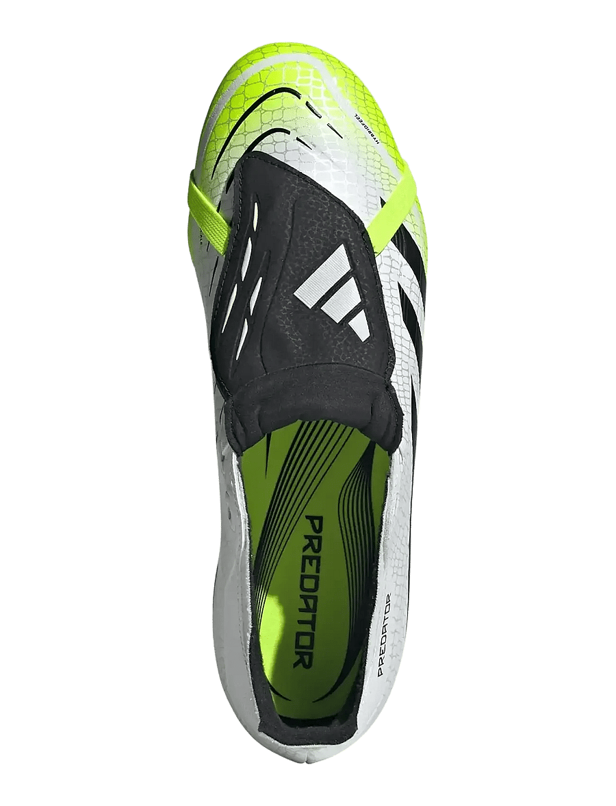adidas Performance - PREDATOR LEAGUE FT FG/MG - chaussures de football - ftwwht/cblack/luclem - 4