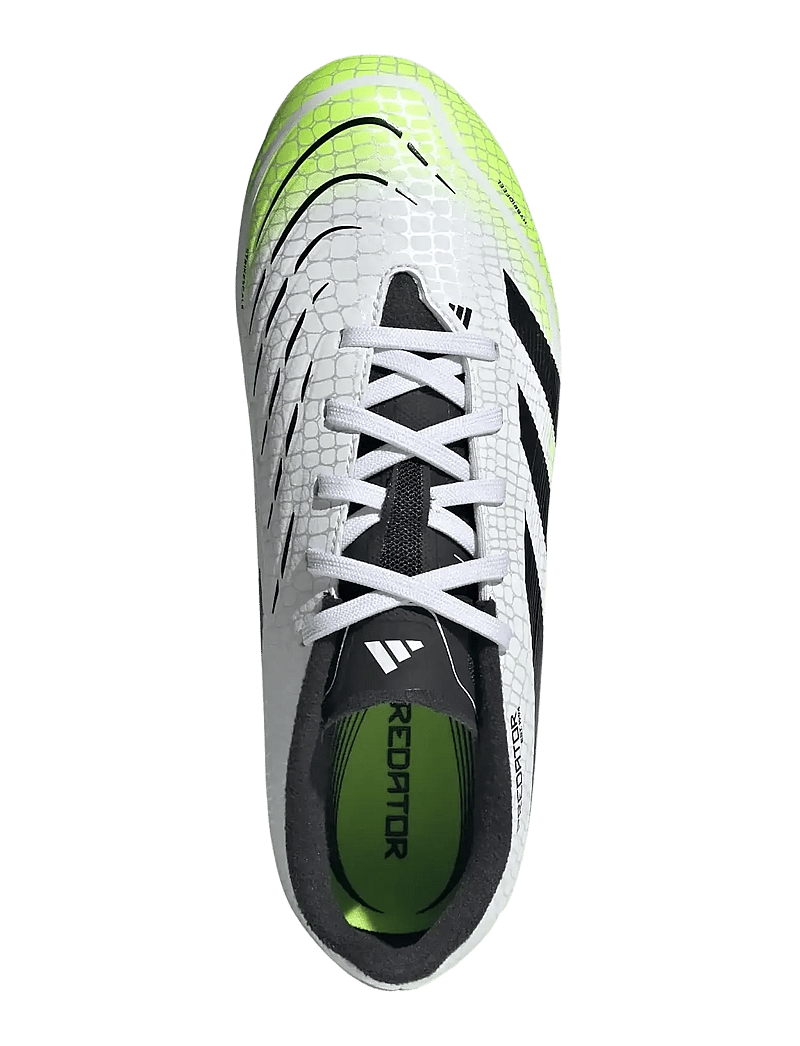 adidas Performance - PREDATOR LEAGUE FG/MG J - fodboldstøvler - ftwwht/cblack/luclem - 4