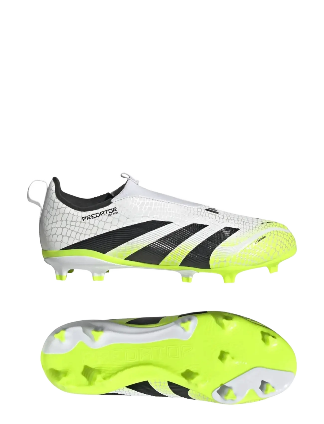 adidas Performance PREDATOR LEAGUE LL FG/MG J - Inspiration - FTWWHT/CBLACK/LUCLEM / white