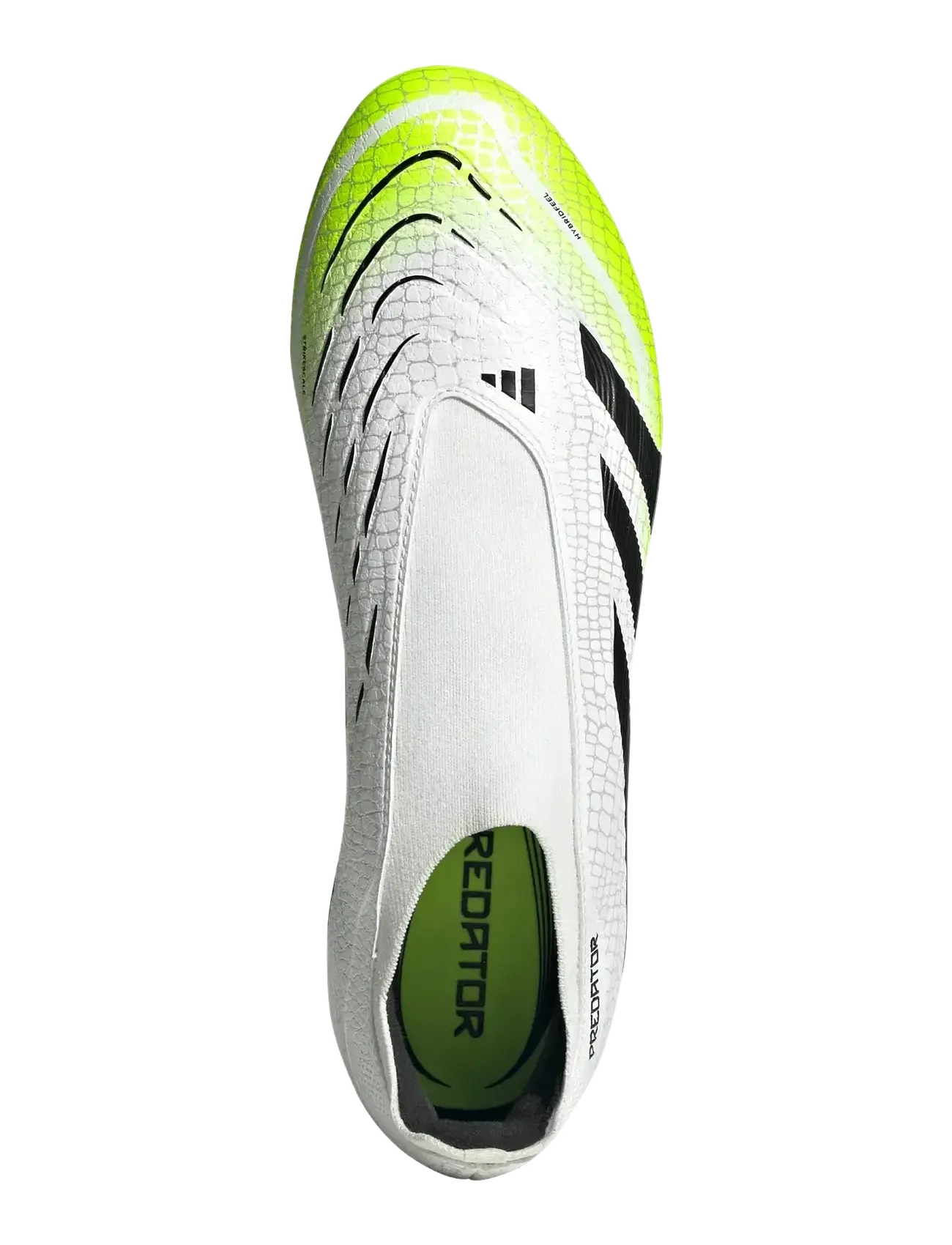adidas Performance - PREDATOR LEAGUE LL FG/MG - buty piłkarskie - ftwwht/cblack/luclem - 4