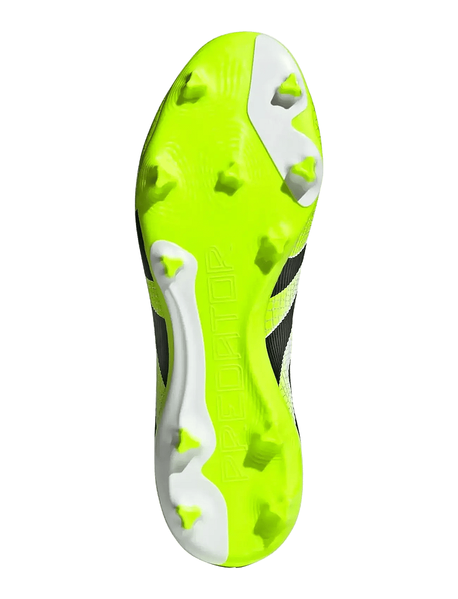 adidas Performance - PREDATOR LEAGUE LL FG/MG - jalgpalli puutsad - ftwwht/cblack/luclem - 5