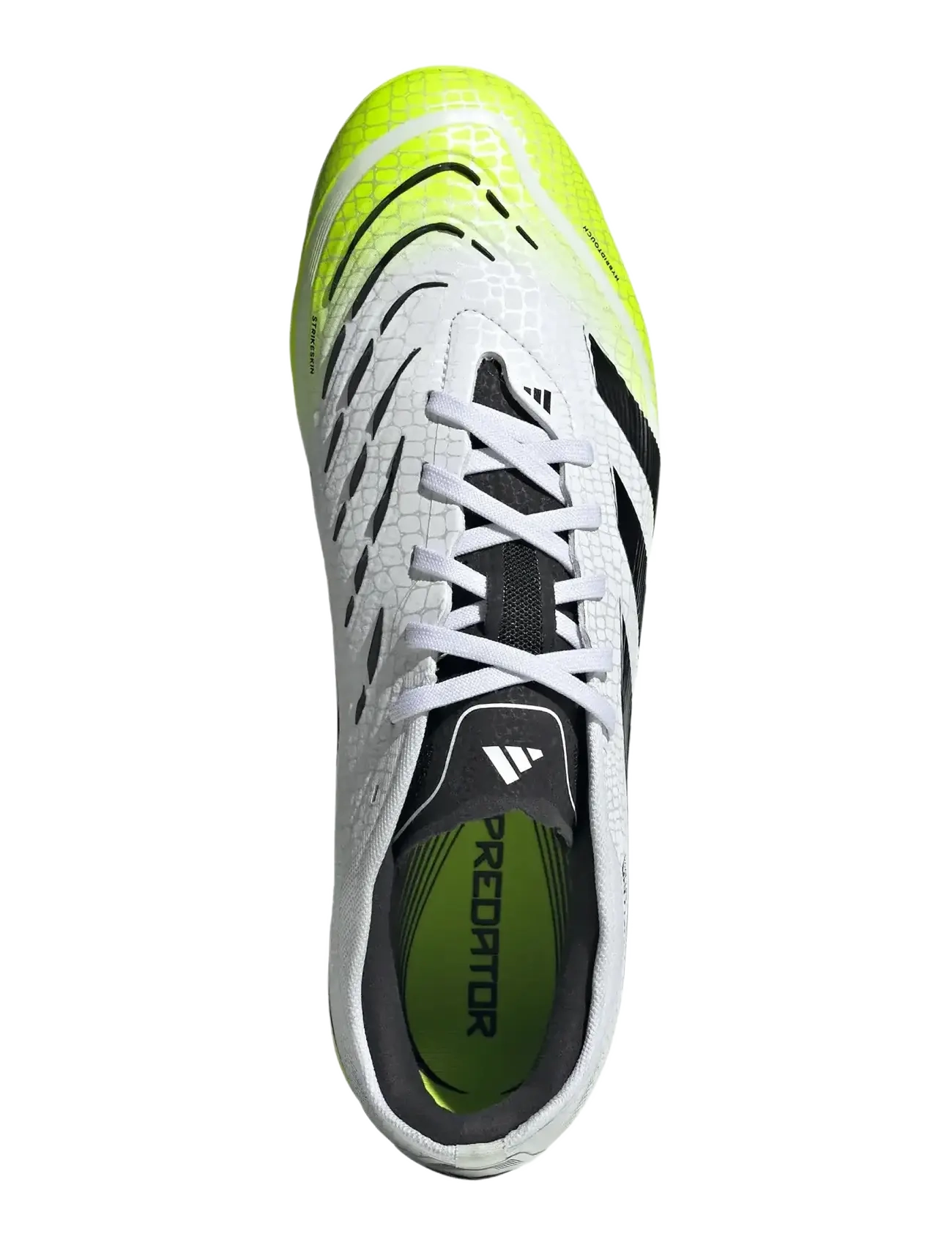 adidas Performance - PREDATOR PRO MG - fotballsko - ftwwht/cblack/luclem - 4