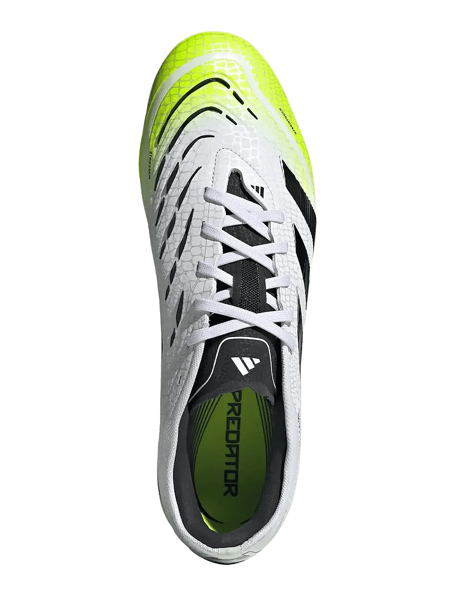 adidas Performance - PREDATOR PRO MG - fotballsko - ftwwht/cblack/luclem - 4