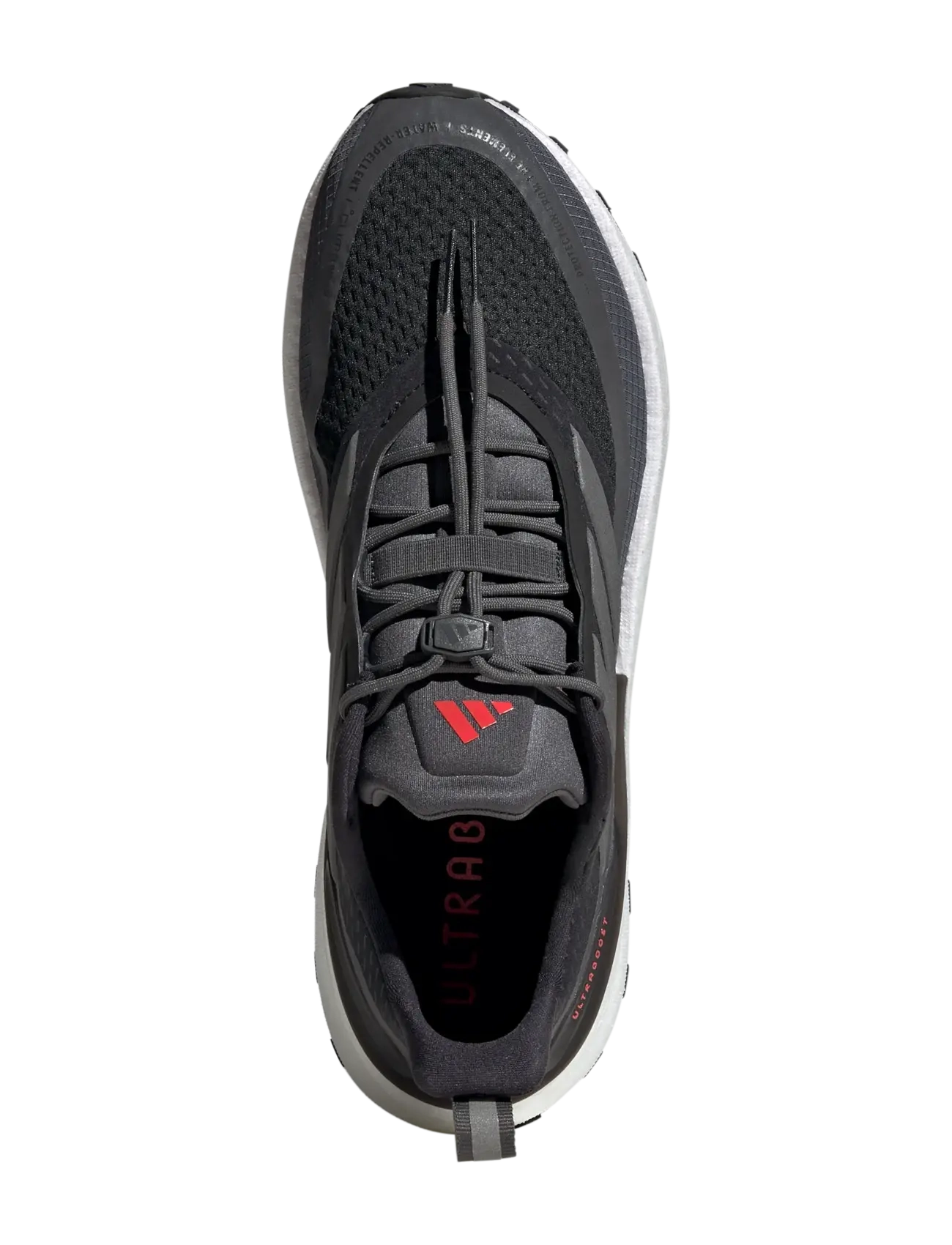 adidas Performance - ULTRABOOST 5 CLIMAWARM - löparskor - cblack/ironmt/lucred - 4