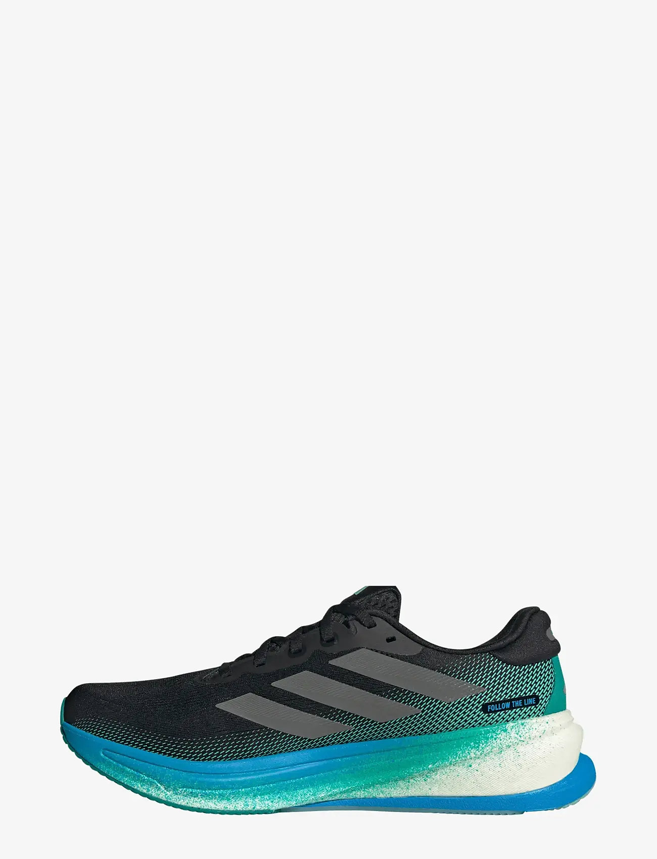 adidas Performance - SUPERNOVA RISE 2 M - løbesko - cblack/ironmt/glrgrn - 2