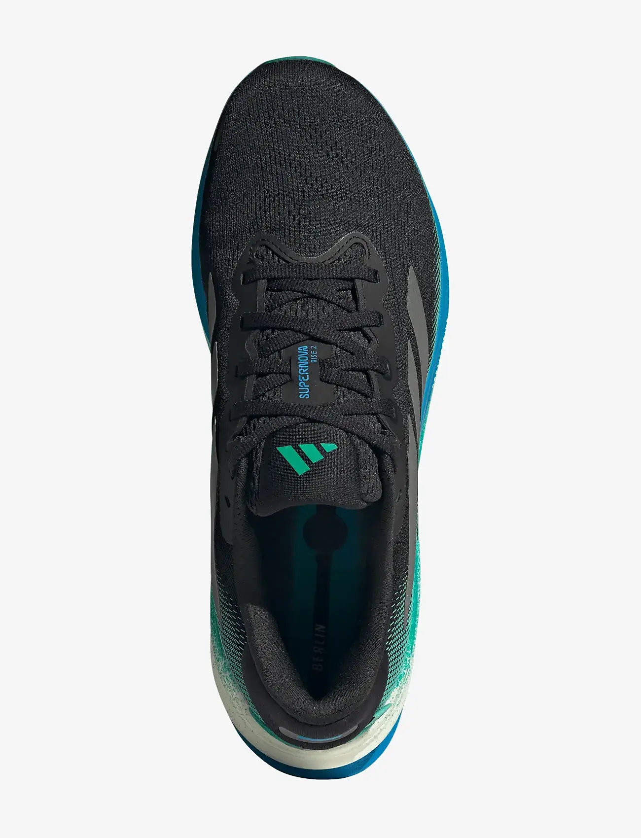 adidas Performance - SUPERNOVA RISE 2 M - løbesko - cblack/ironmt/glrgrn - 4