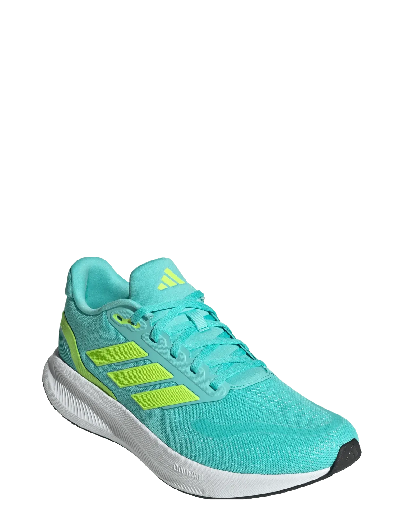 adidas Performance RUNFALCON 5 - adidas Performance - FLAAQU/LUCLEM/CBLACK / blue