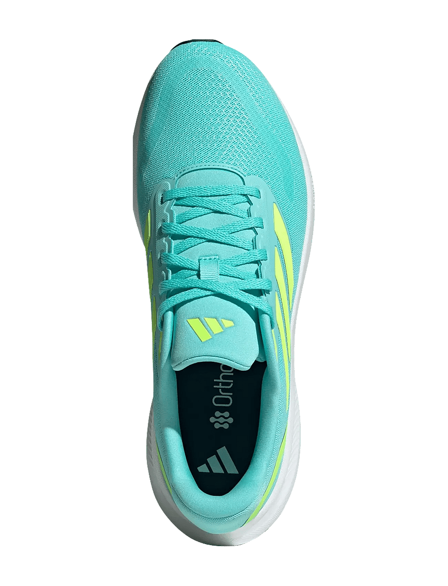 adidas Performance - RUNFALCON 5 - binnensportschoenen - flaaqu/luclem/cblack - 4