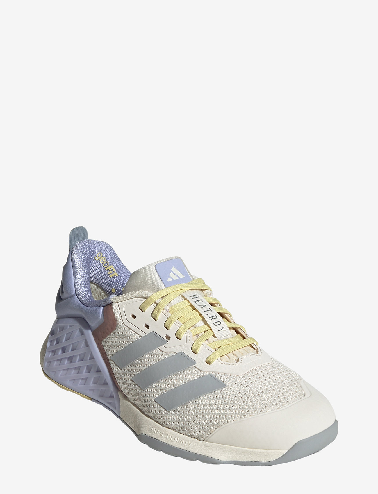 adidas Performance - DROPSET 3 TRAINER W - træningssko - cwhite/halsil/vioton - 0