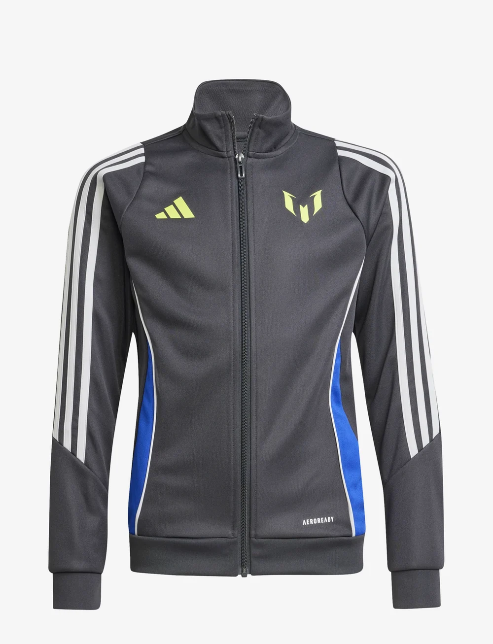 adidas Performance - MESSI JKT Y - sweatshirts - carbon - 1