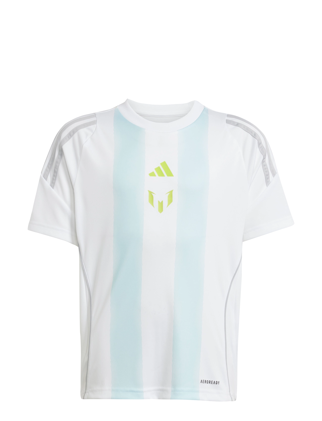 adidas Performance MESSI TR JSY Y - Overdele - WHITE/ALMBLU / white