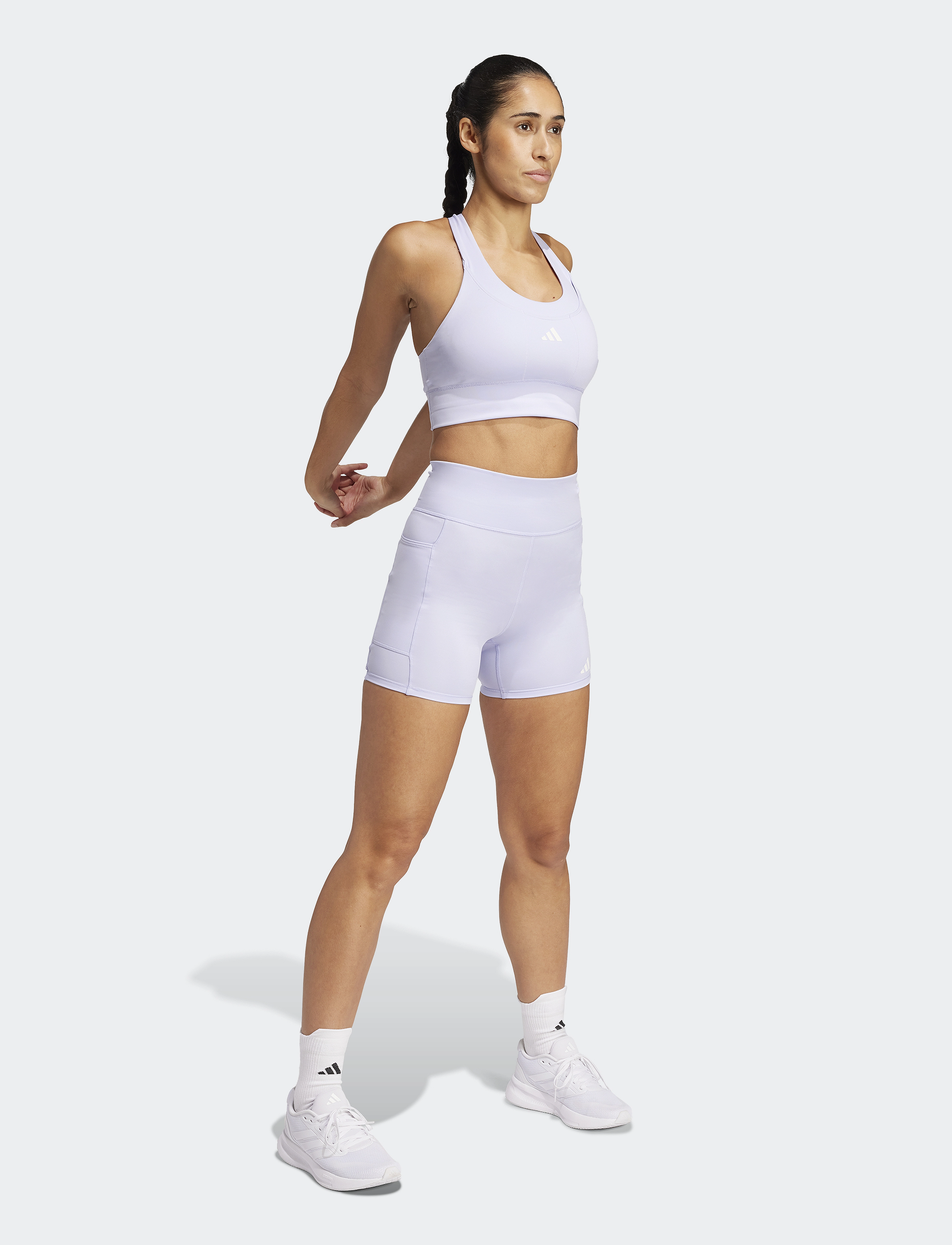 adidas Performance OTR SHO L - Sportlegging - VIOTON / purple