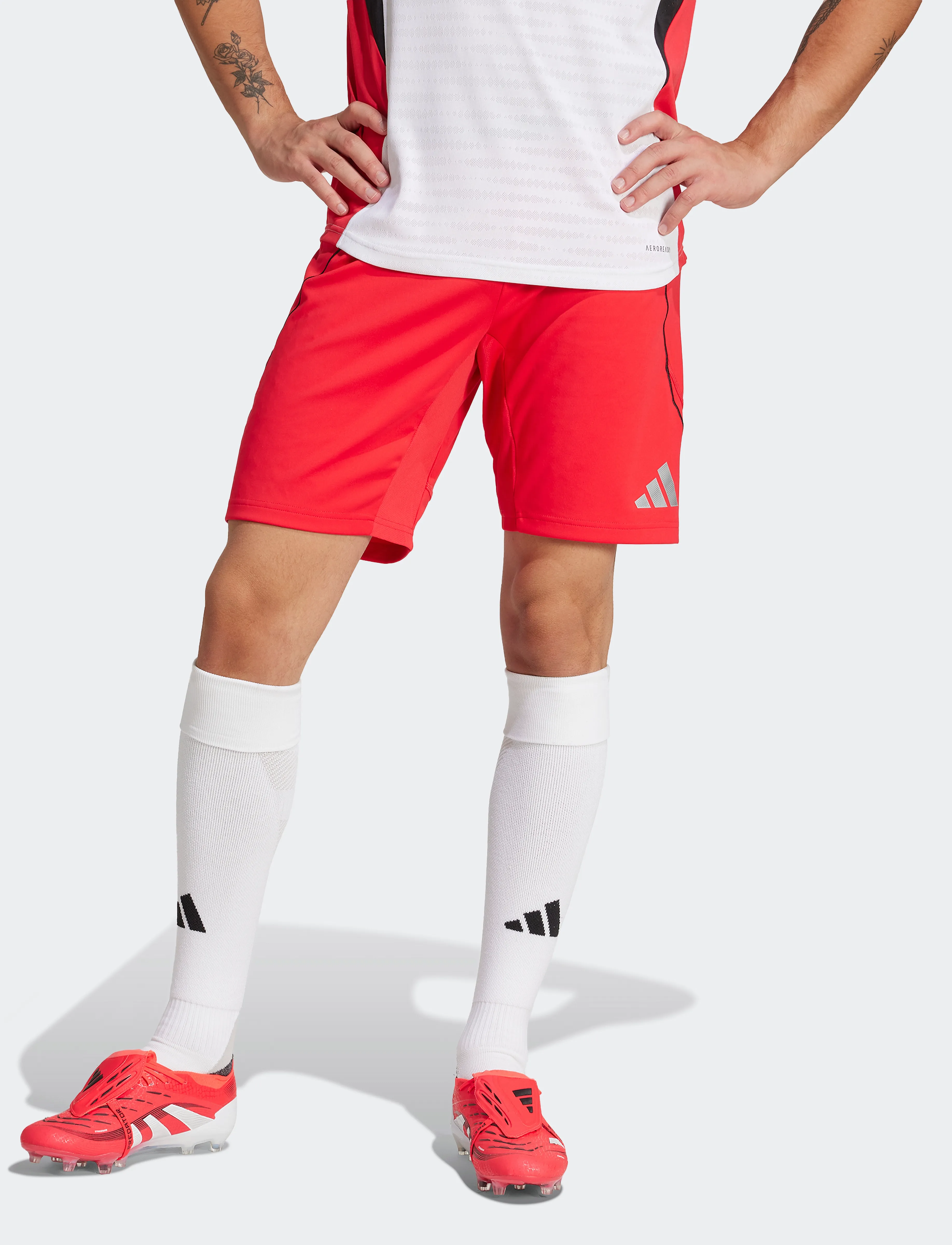 adidas Performance - TIRO25P TR SHO - training shorts - purrub - 3