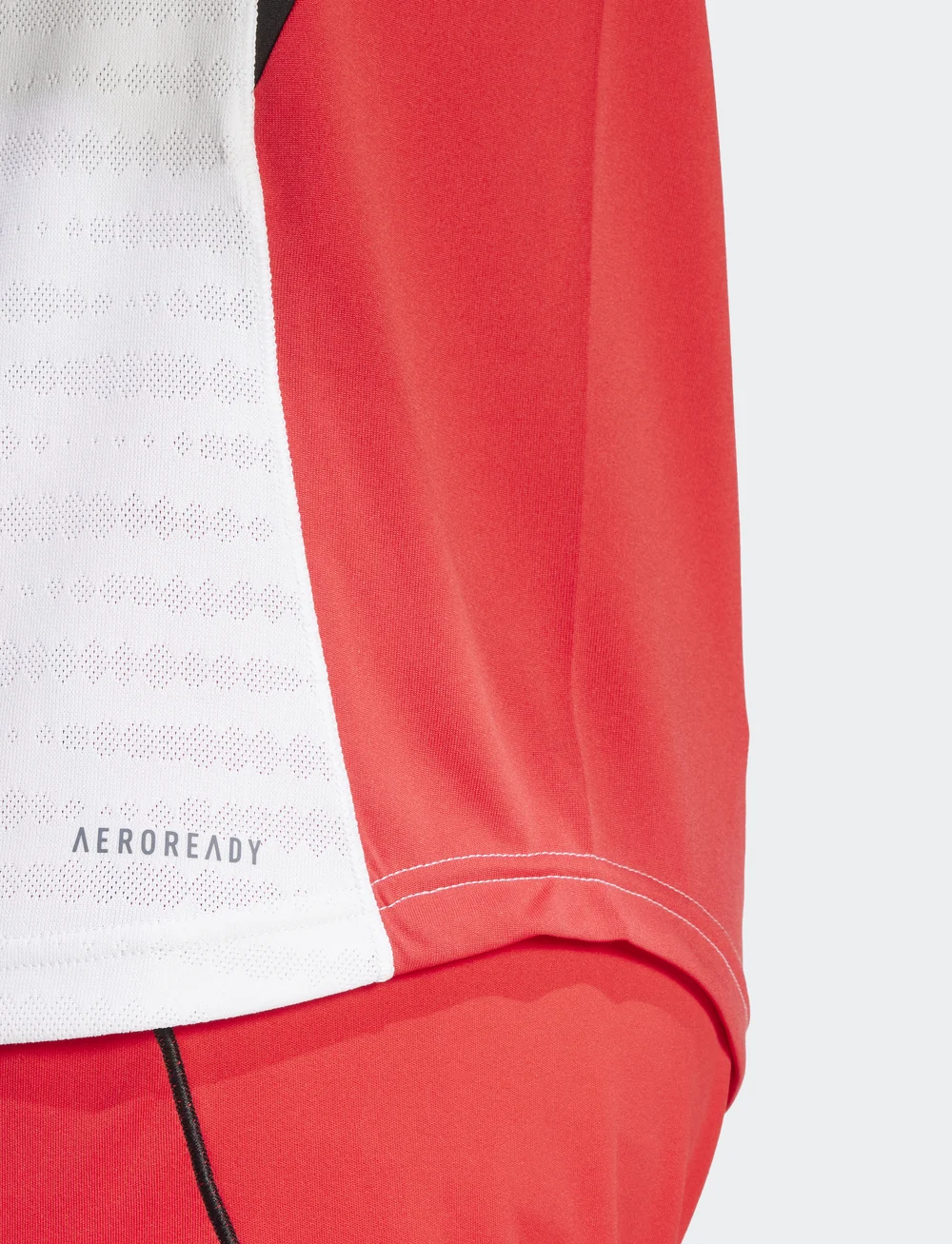 adidas Performance - TIRO25P TR JSY - t-shirts - white/purrub - 3