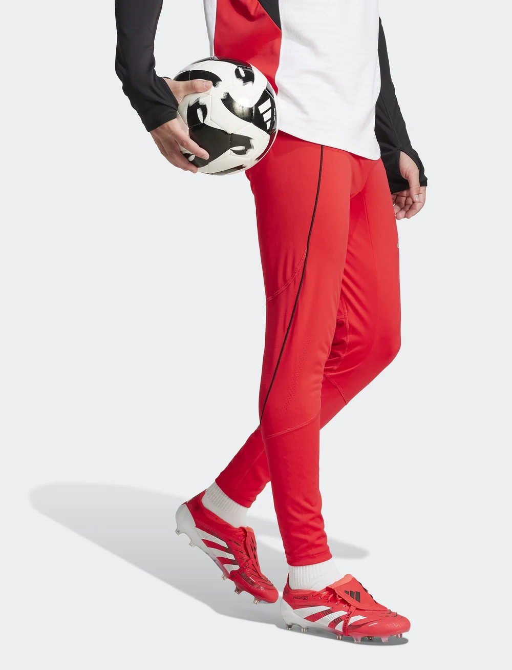 adidas Performance - TIRO25P TR PNT - träningstights - purrub - 0