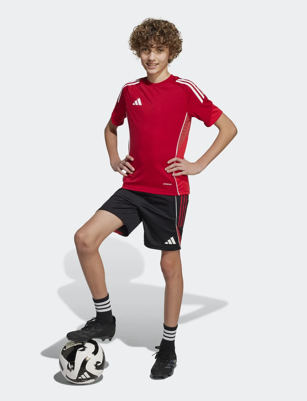 adidas Performance - TIRO25C TR SHOY - sporta šorti - black/tepore - 3