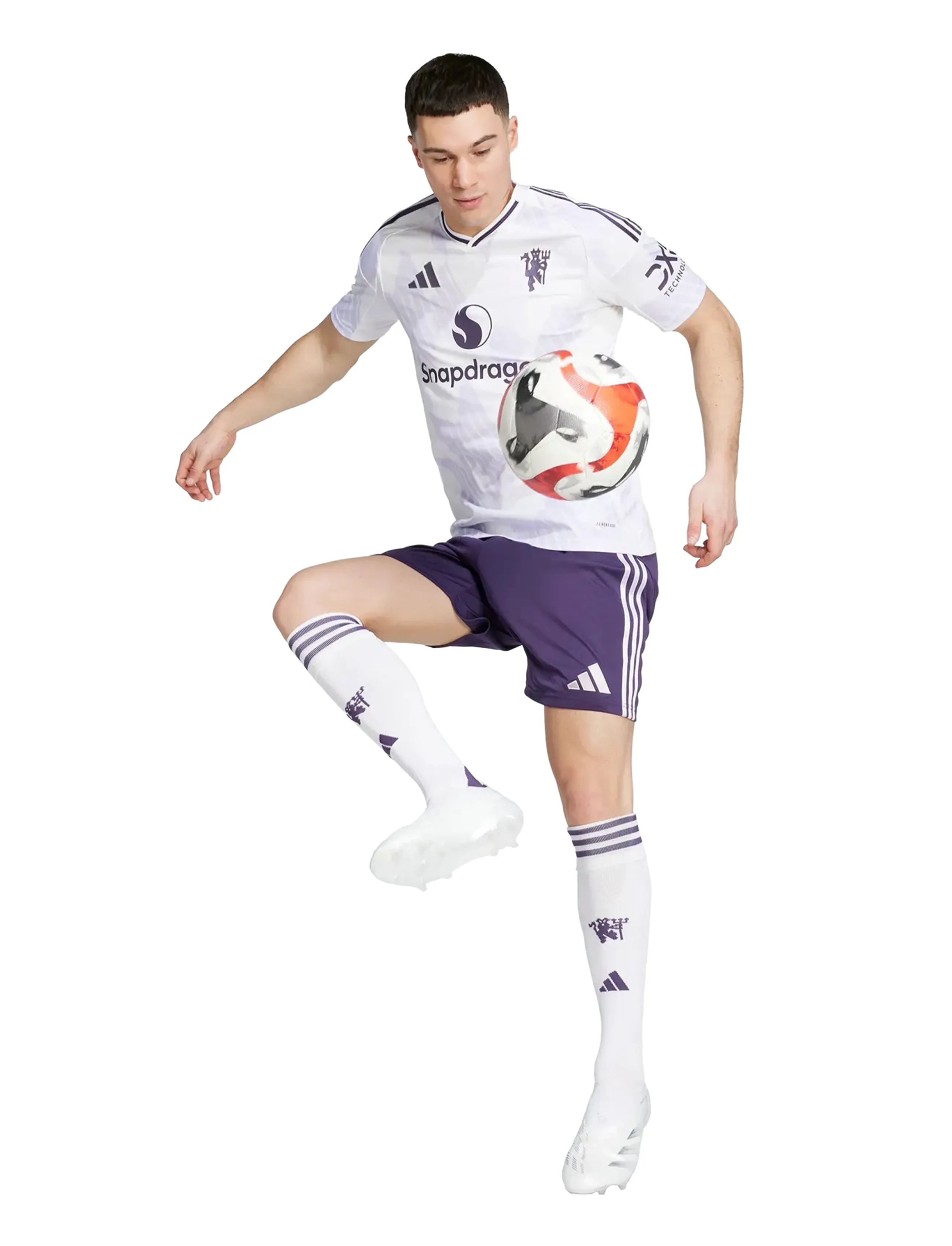adidas Performance Manchester United F.c. Away Jersey, XXL, Sport Oberteile, Weiß - Football Shirts, Männerswear