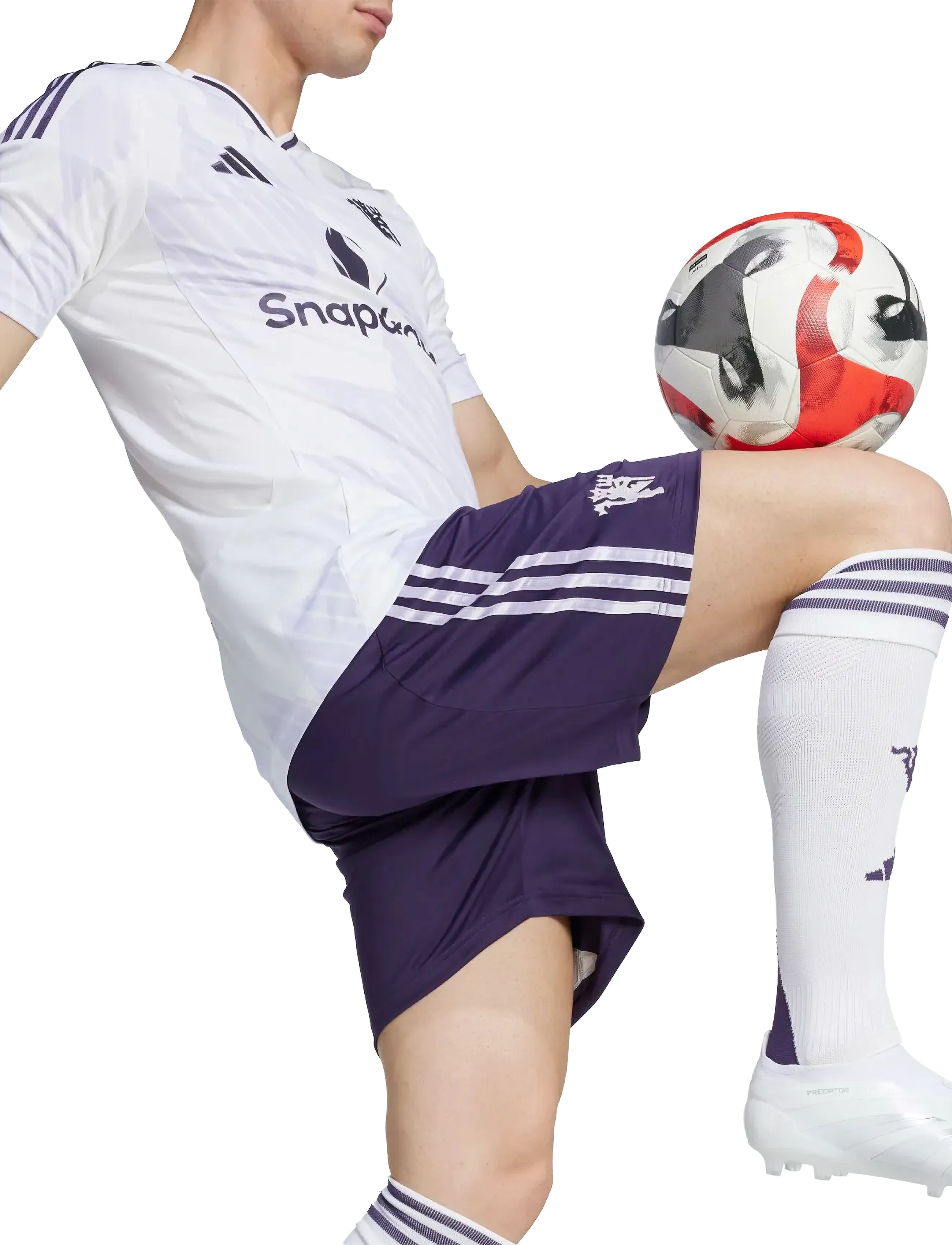 adidas Performance - MUFC A JSY - fußballoberteile - white - 3