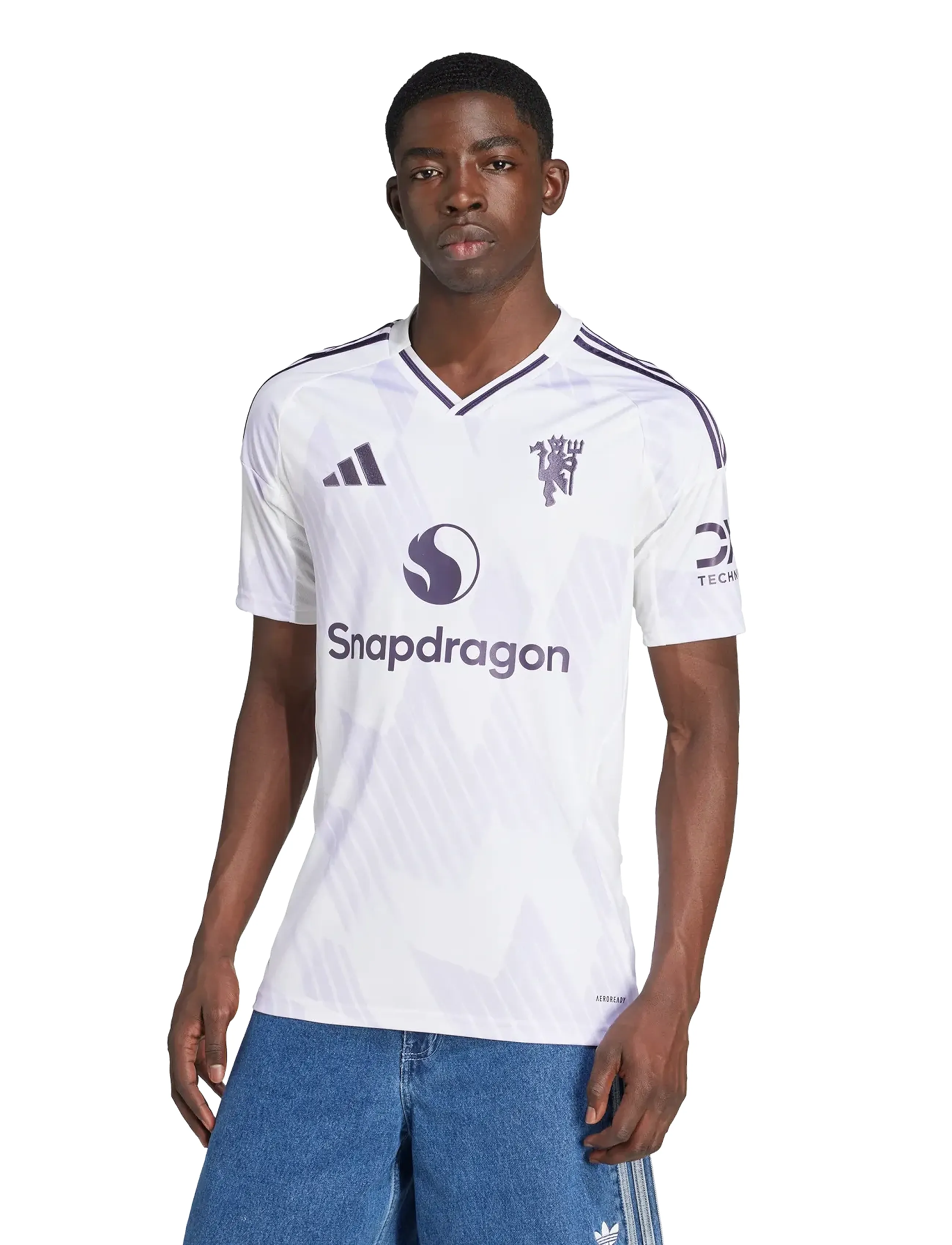 adidas Performance - MUFC A JSY - fußballoberteile - white - 5