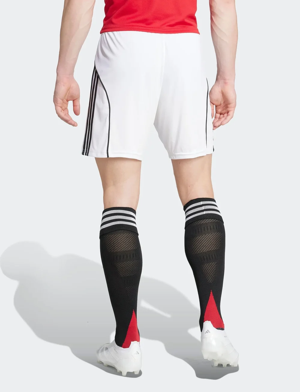 adidas Performance - MUFC H SHO - underdele - white - 2