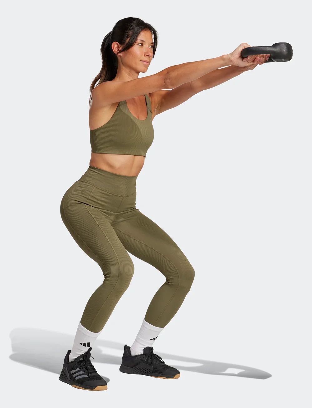 adidas Performance - PWI RIB MS - medium støtte - olistr - 0