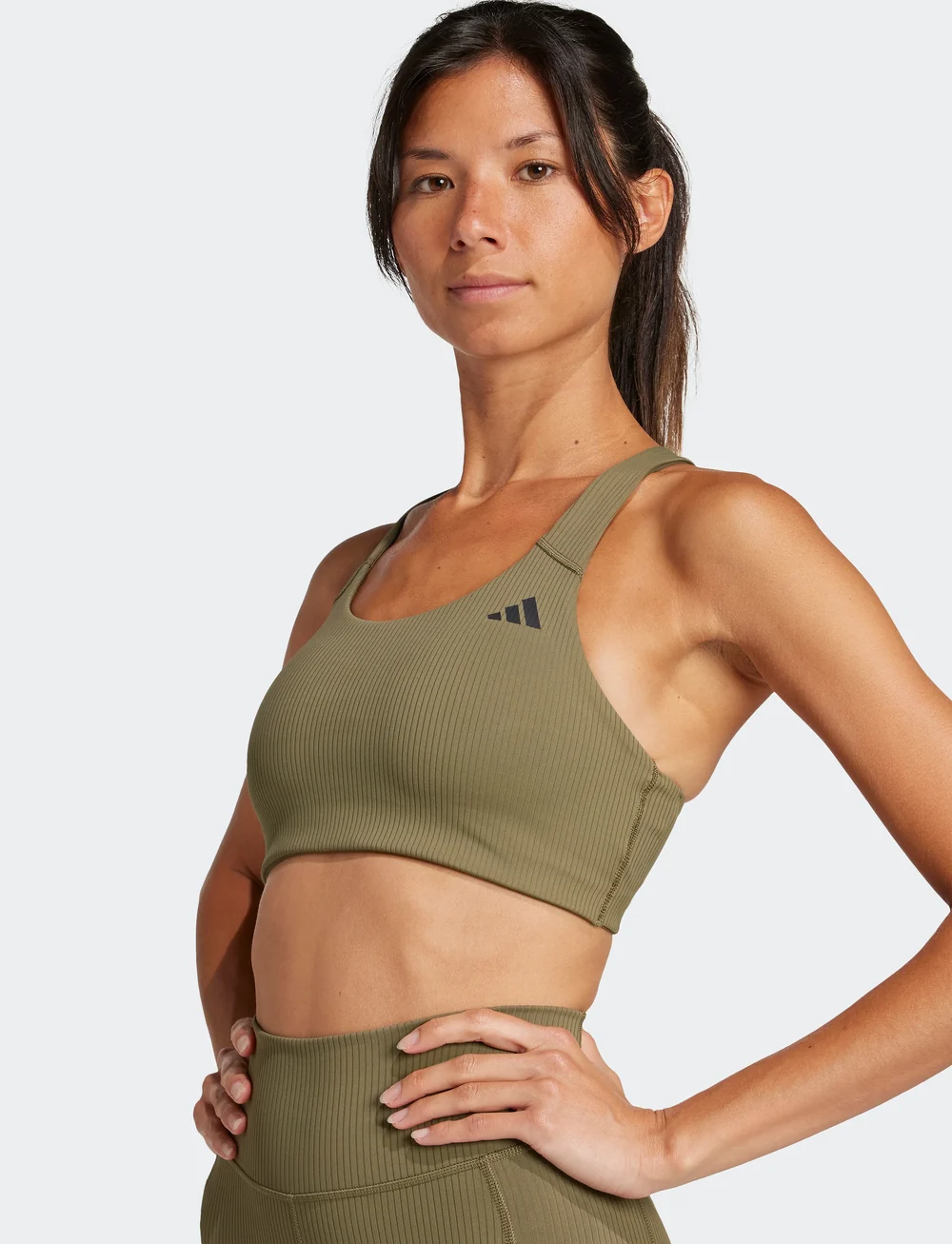 adidas Performance - PWI RIB MS - medium støtte - olistr - 3