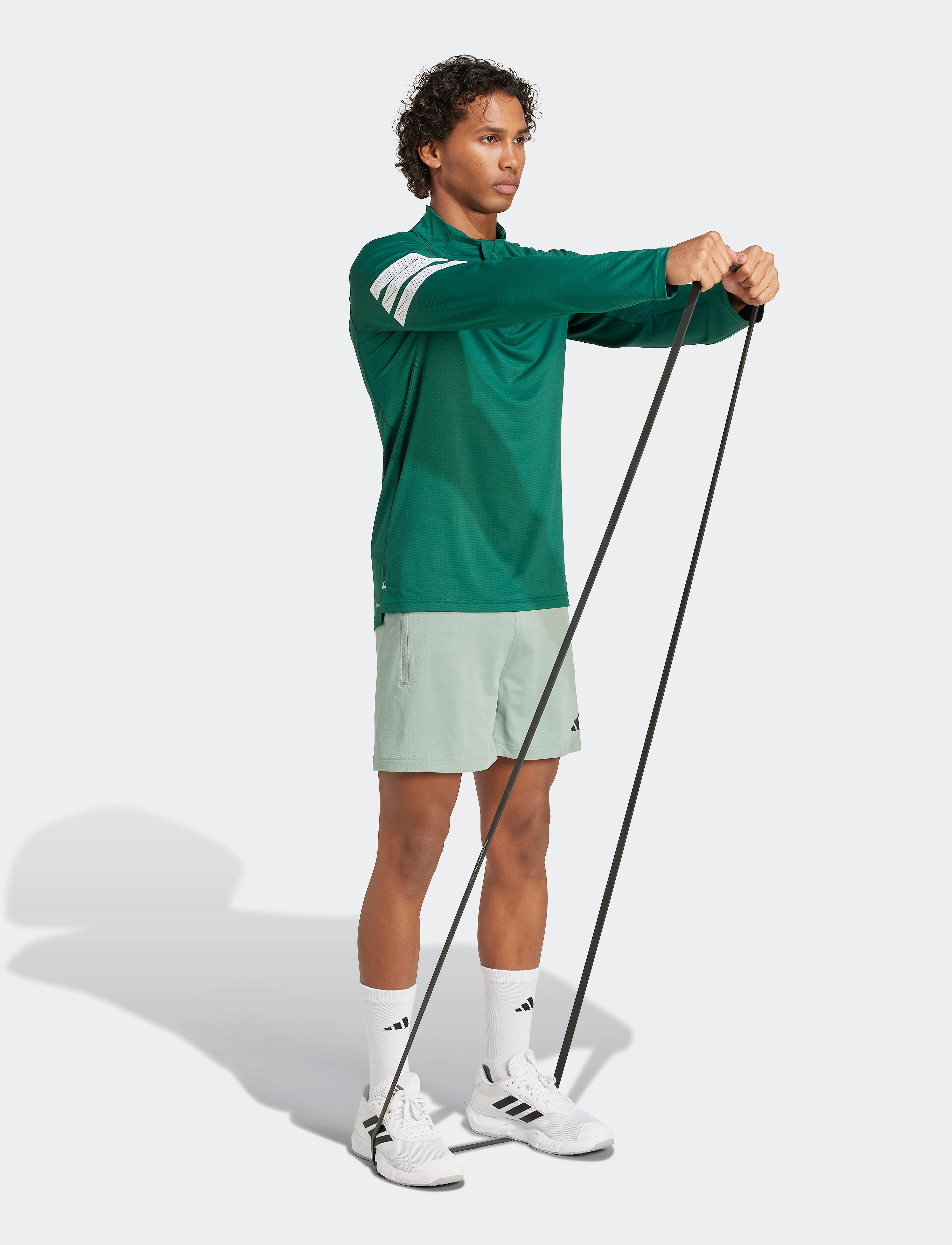 adidas Performance - AIRCHILL SHORTS - silgrn/wonsil - 4