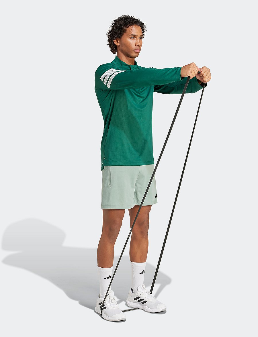 adidas Performance - AIRCHILL SHORTS - silgrn/wonsil - 4