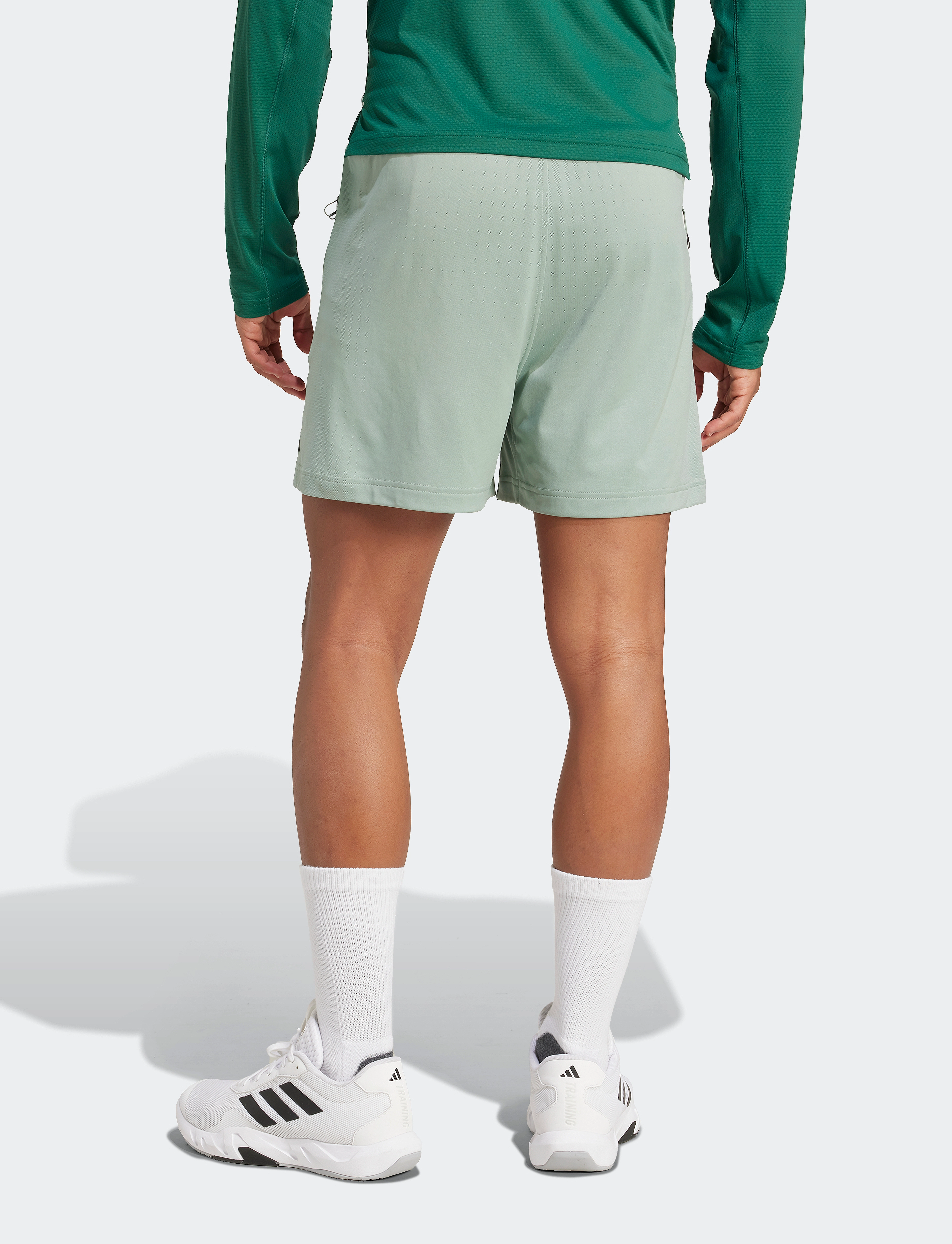 adidas Performance - AIRCHILL SHORTS - silgrn/wonsil - 5