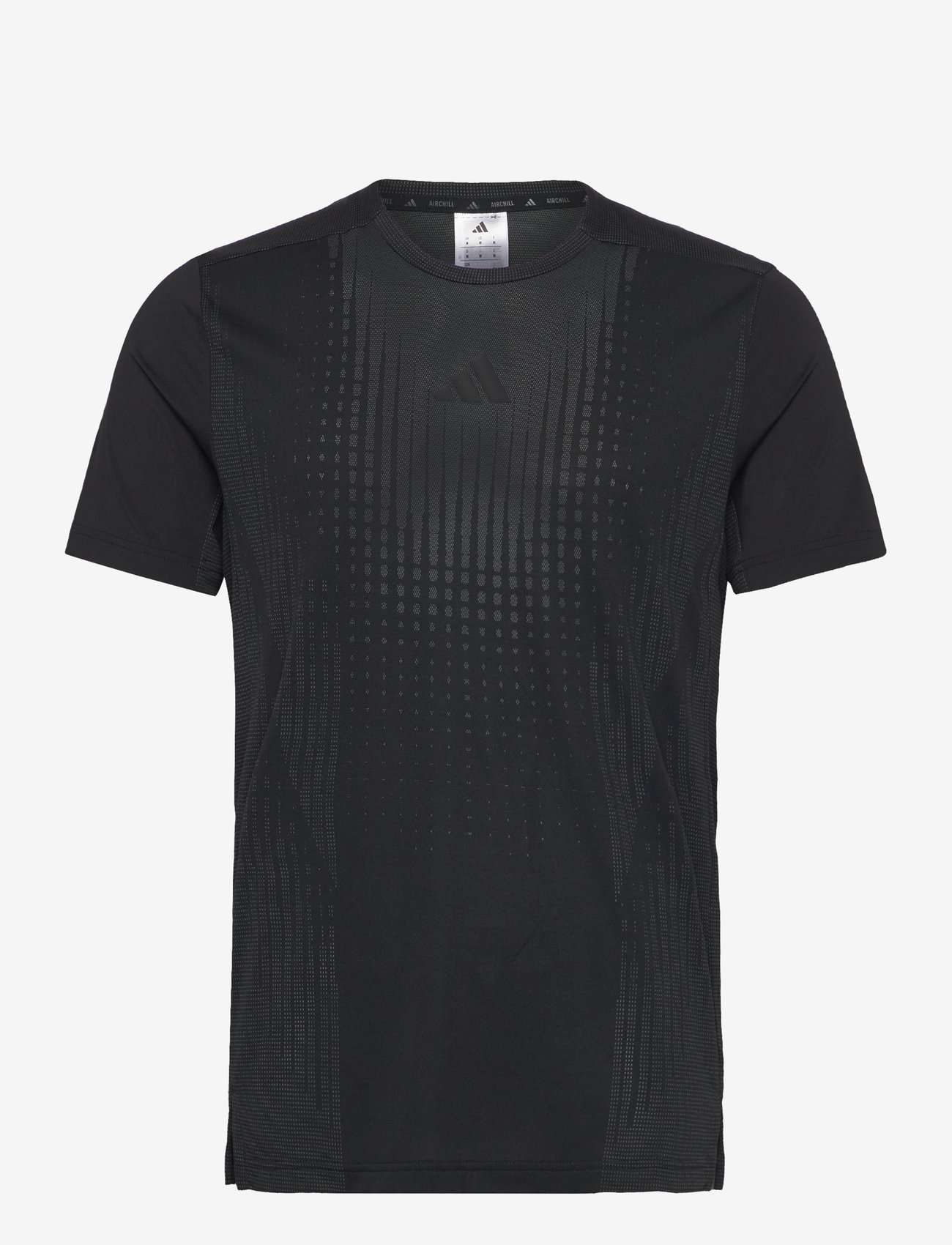 adidas Performance - AIRCHILL TEE - t-shirts - black/gresix - 1