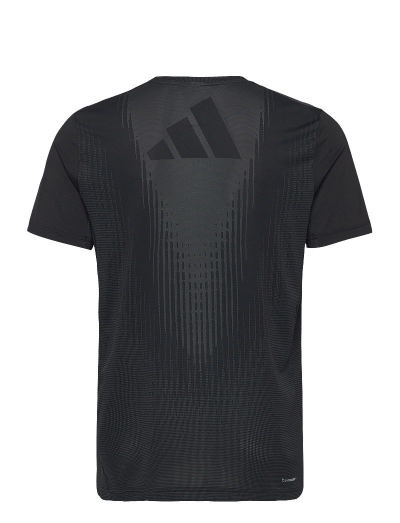 adidas Performance - AIRCHILL TEE - t-shirts - black/gresix - 2