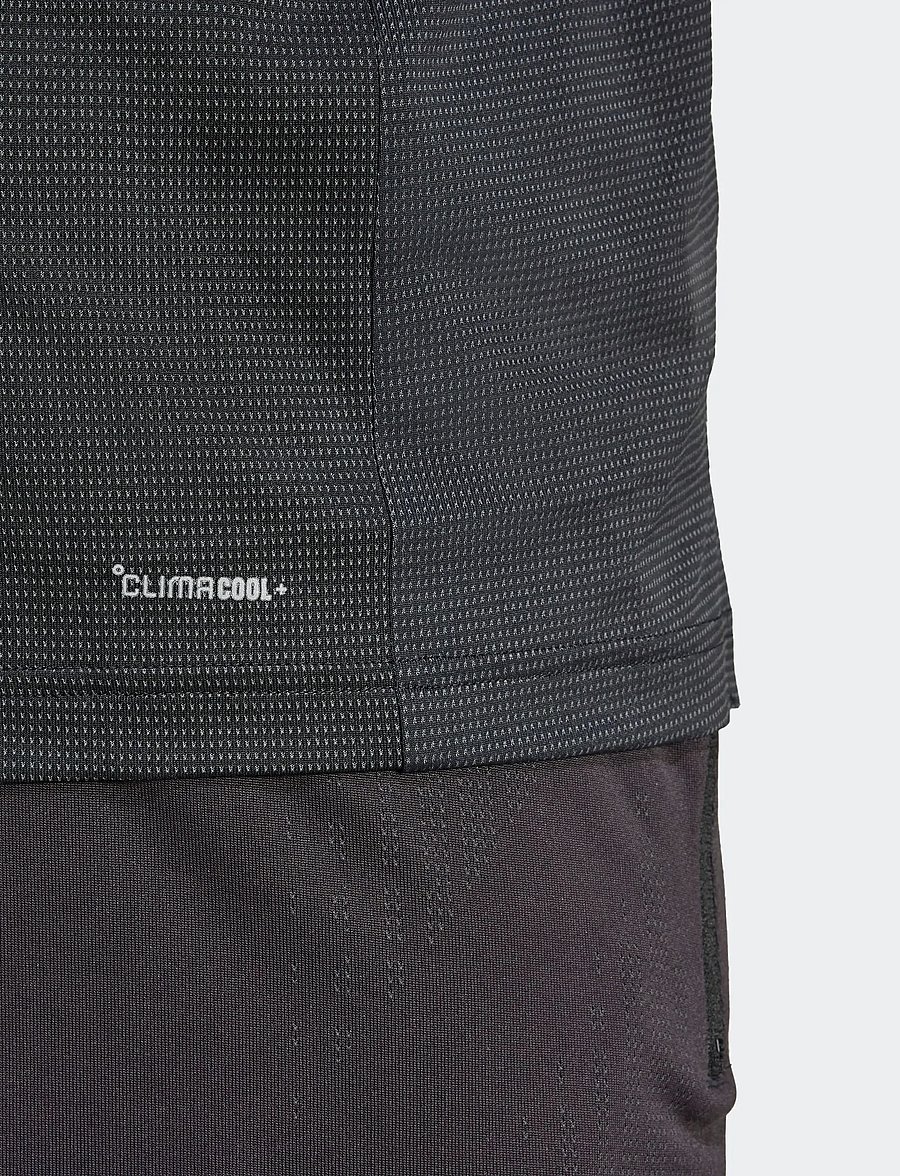 adidas Performance - AIRCHILL TEE - t-shirts - black/gresix - 3