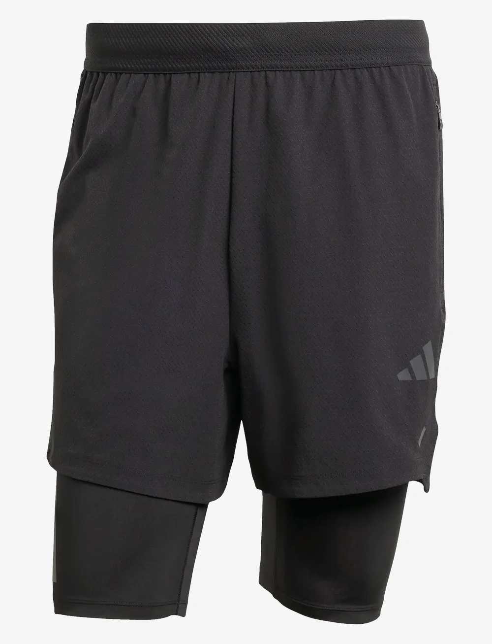 adidas Performance - POWER 2IN1 SHO - trainingsshorts - black/carbon - 1