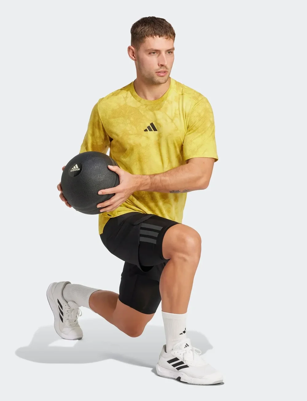 adidas Performance - POWER 2IN1 SHO - trainingsshorts - black/carbon - 0