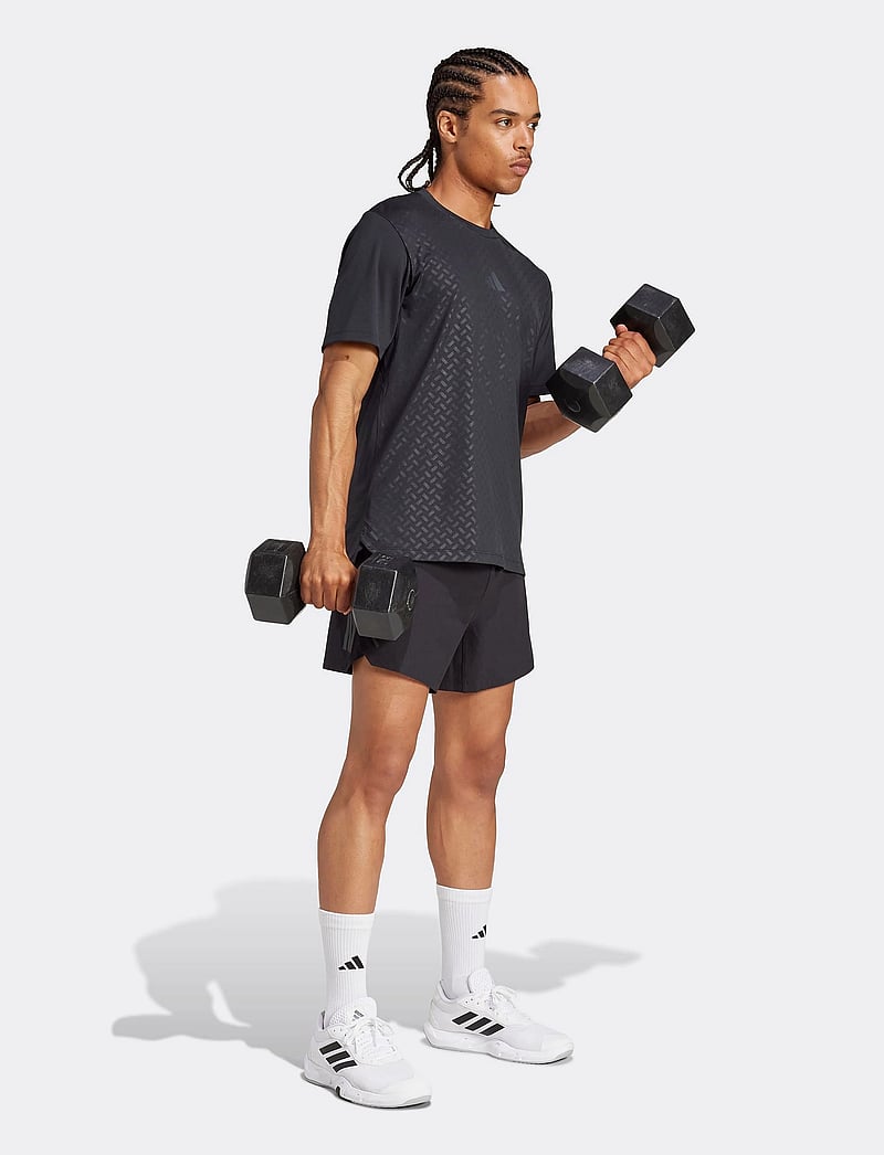 adidas Performance - POWER 3S TEE - black - 3