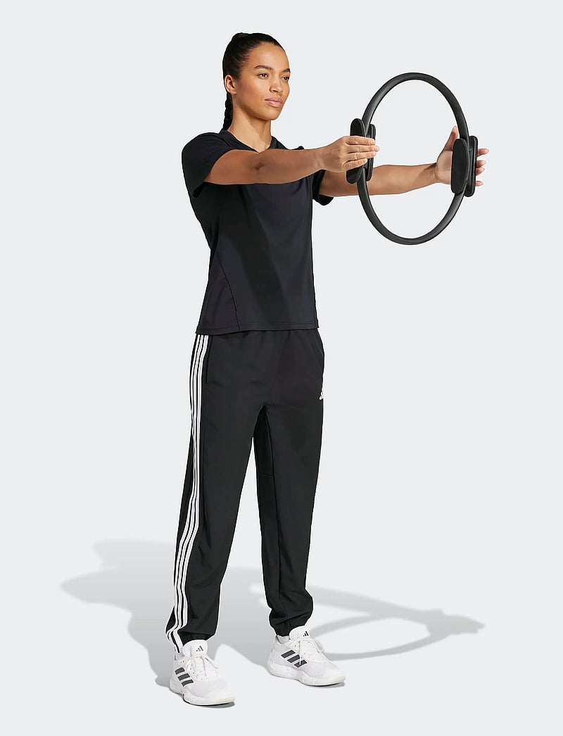 adidas Performance - WE 3S WOVEN PT - trainingshosen - black/white - 0