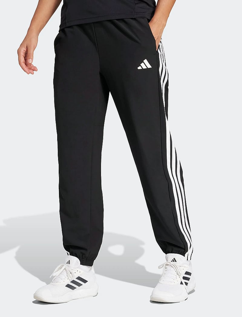 adidas Performance - WE 3S WOVEN PT - trainingshosen - black/white - 4