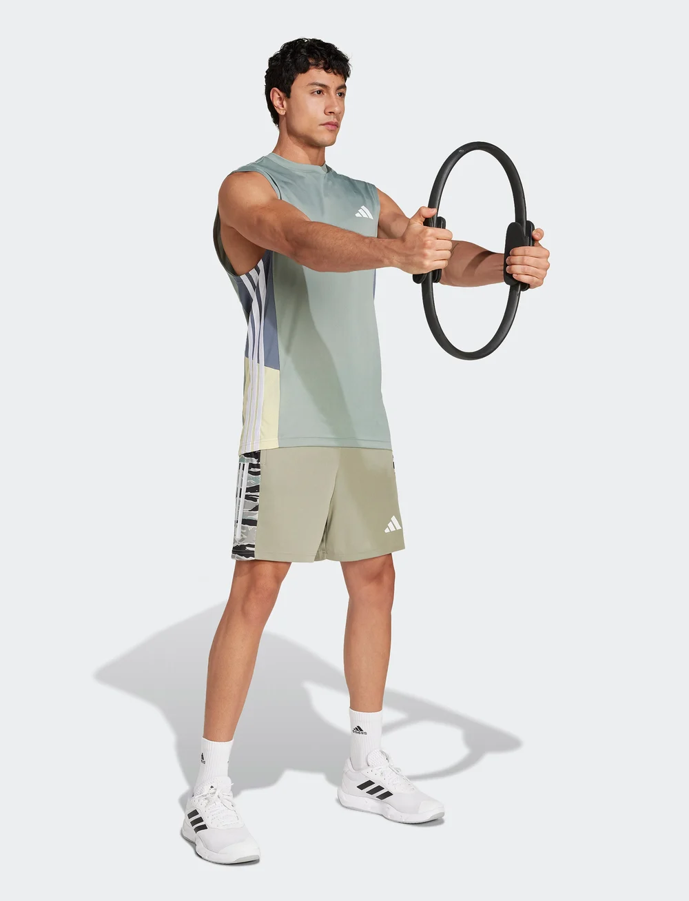 adidas Performance - CAMO 3S SHORT - trainingsshorts - silpeb - 0